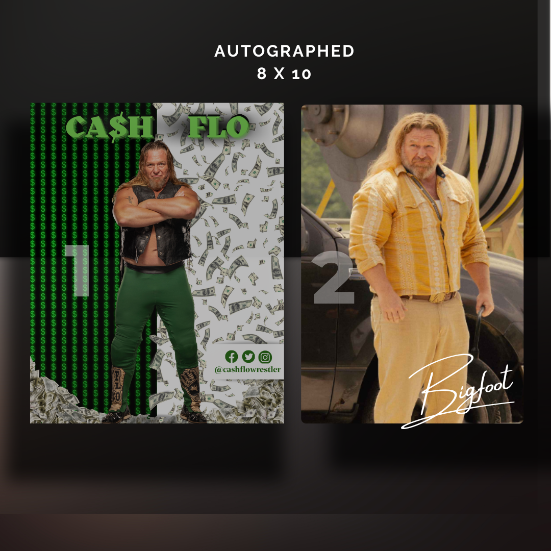 Cash Flo Autographed 8x10